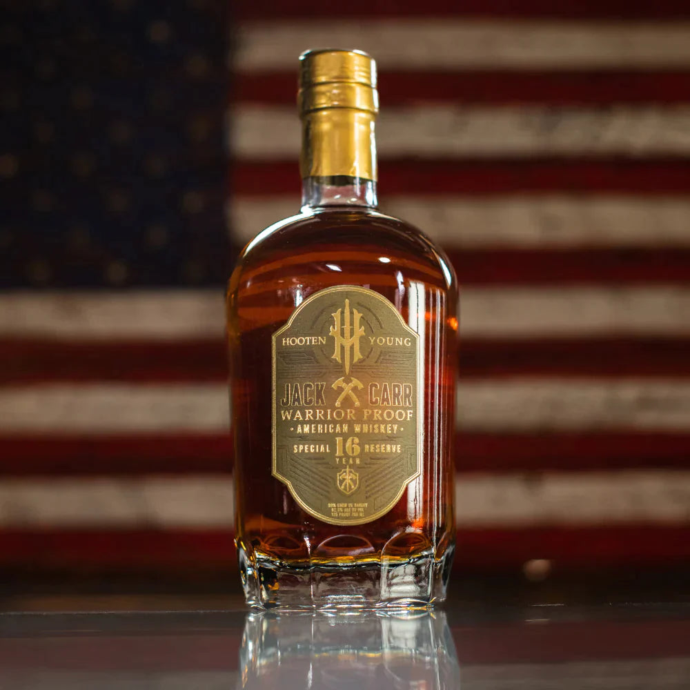 Hooten Young Jack Carr 16 Year Old Special Reserve Warrior Proof American Whiskey American Whiskey Hooten Young