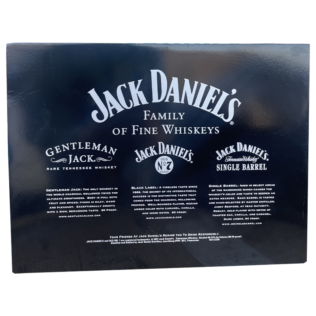 Jack Daniel's Family of Fine Whiskeys 2007 3 Bottle Bundle Tennessee Whiskey Jack Daniel's