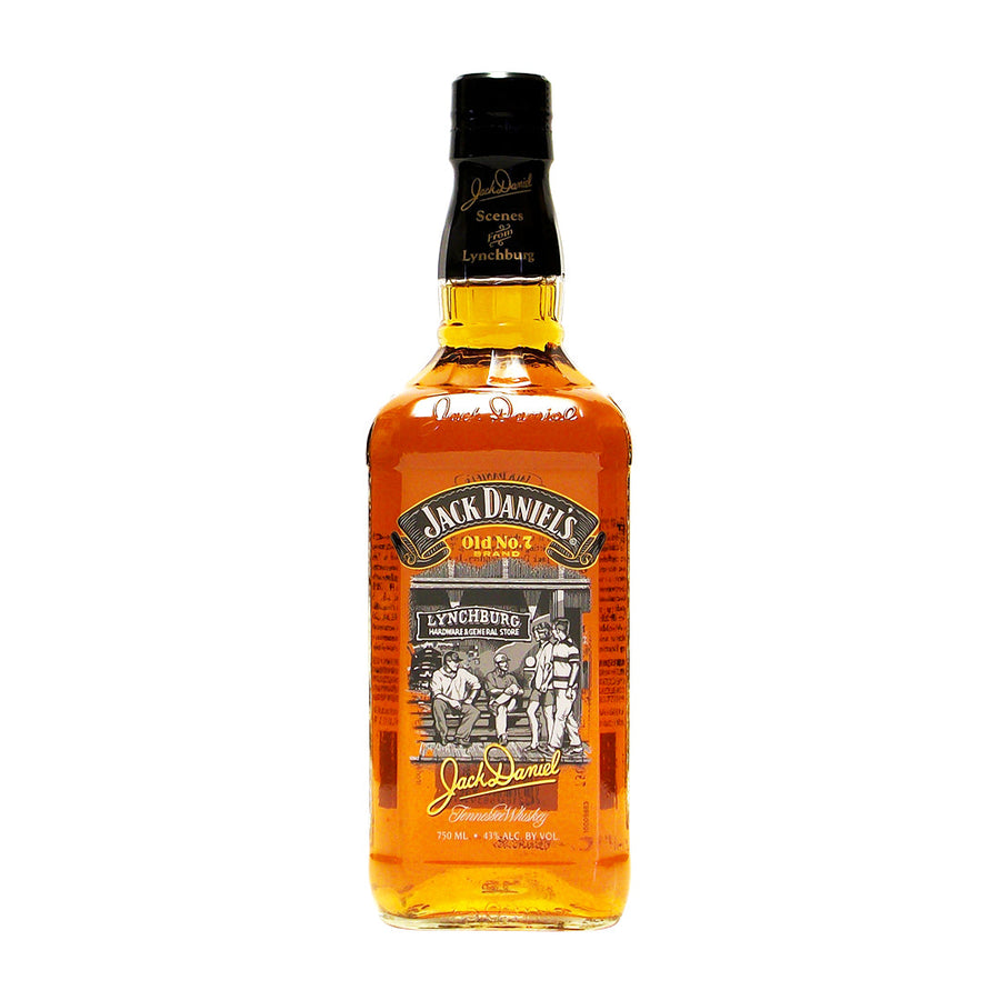 Jack Daniel's Scenes From Lynchburg Number 3 750ML Signed Bottle by Jimmy Bedford Tennessee Whiskey Jack Daniel's