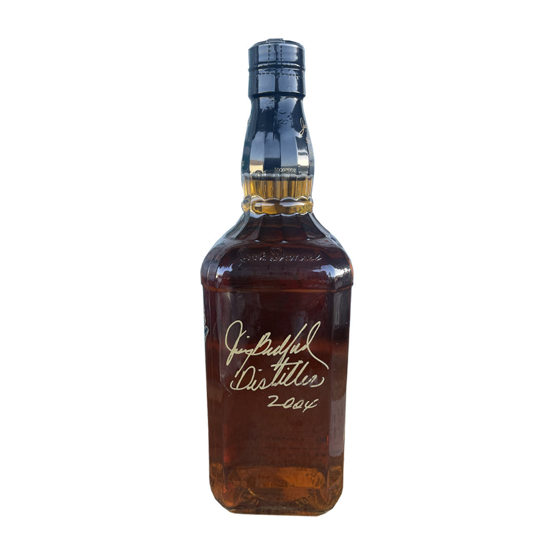 Jack Daniel's Scenes from Lynchburg Number One Employee Bottle 1L Signed by Jimmy Bedford Tennessee Whiskey Jack Daniel's