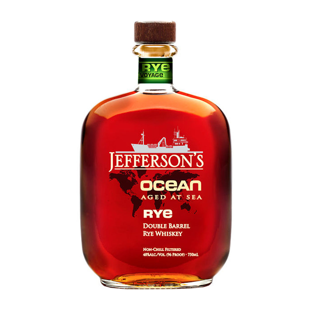 Jefferson's Ocean Aged At Sea Voyage 26 Double Barrel Rye Whiskey Rye Whiskey Jefferson's