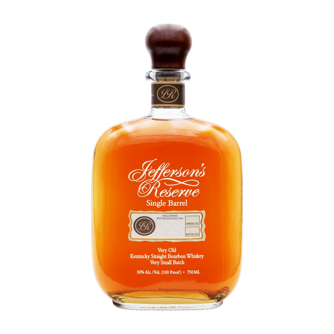 Jefferson's Reserve Single Barrel Selected by "San Diego Barrel Boys" Kentucky Straight Bourbon Whiskey Jefferson's