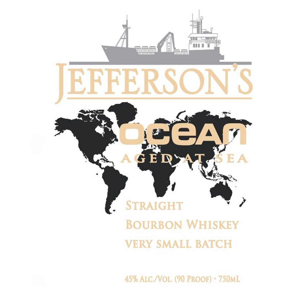 Jeffersons Ocean Aged at Sea Voyage 22 Straight Bourbon Whiskey Jefferson's 