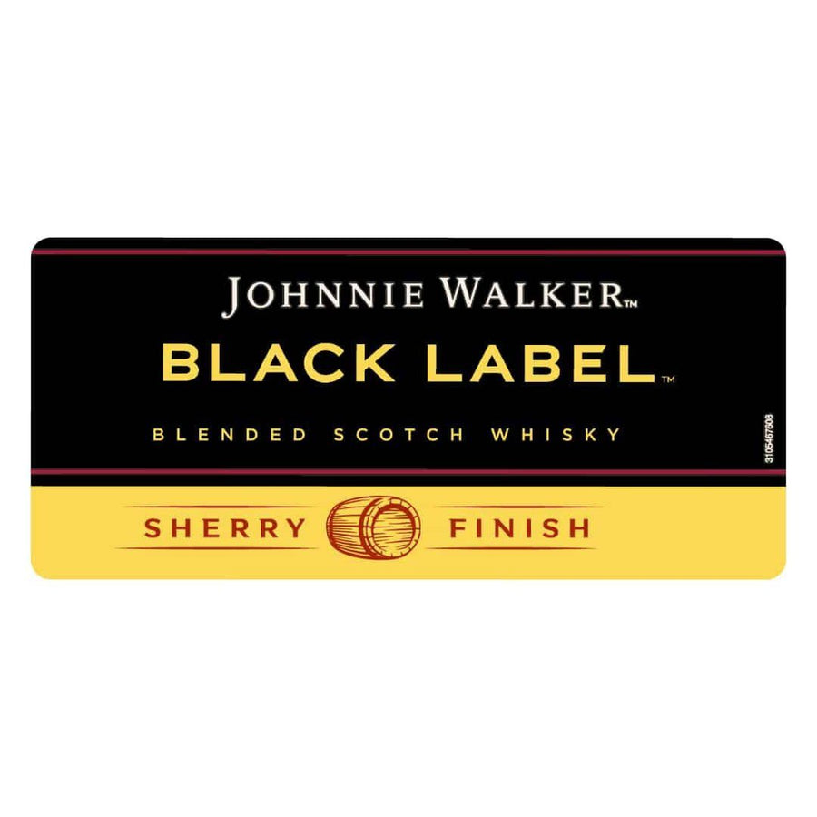 Johnnie Walker Black Label 12 Year Old Sherry Finish Scotch Whisky Johnnie Walker