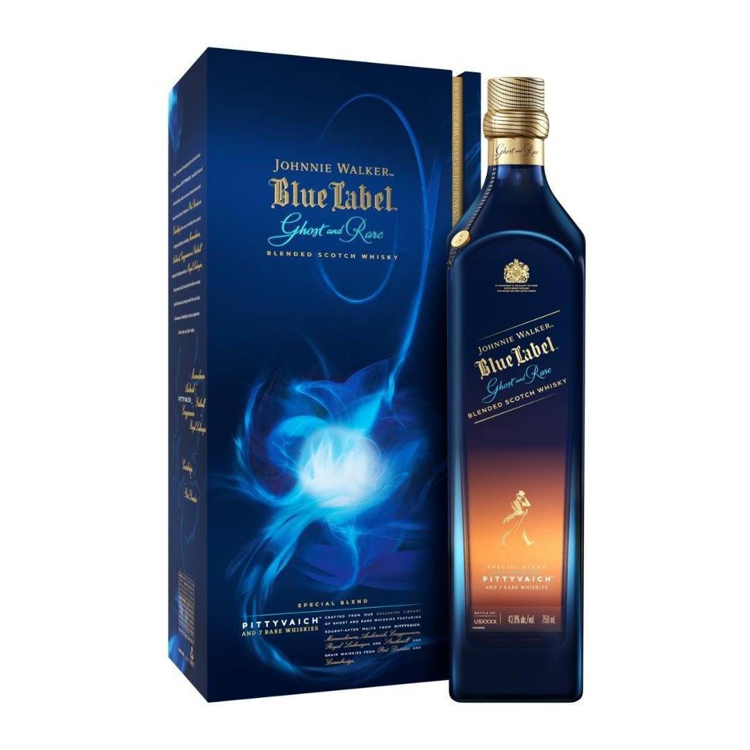 Johnnie Walker Blue Label Ghost And Rare Pittyvaich Scotch Whisky Johnnie Walker