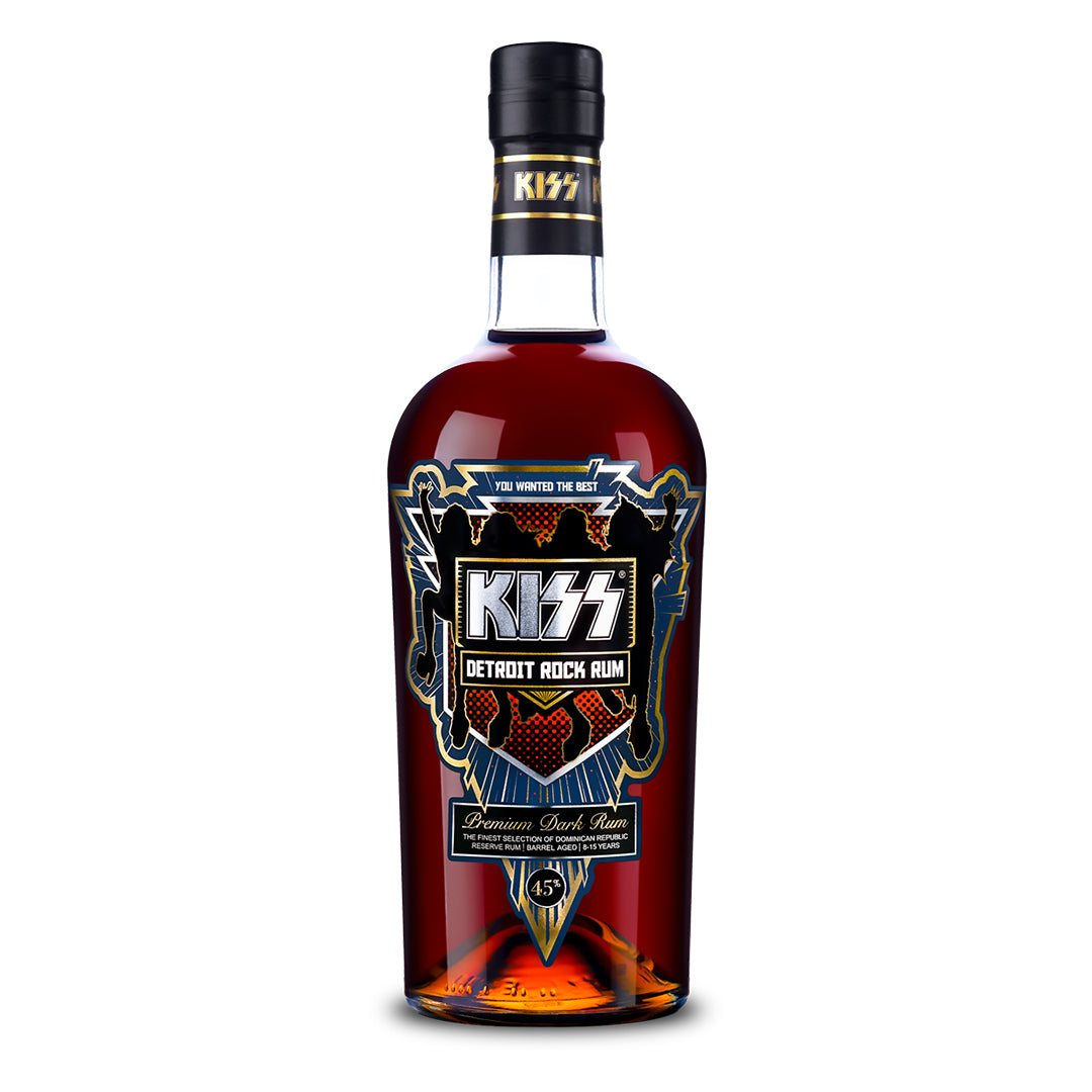 Kiss Detriot Rock Premium Dark Rum Rum Kiss