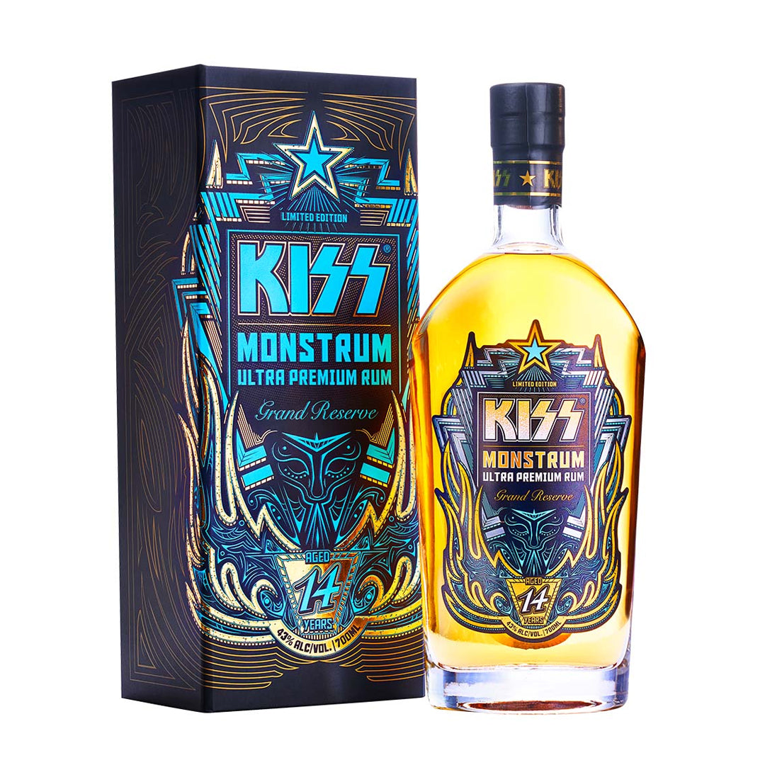 Kiss Monstrum Ultra Premium Dark Rum Gin Kiss