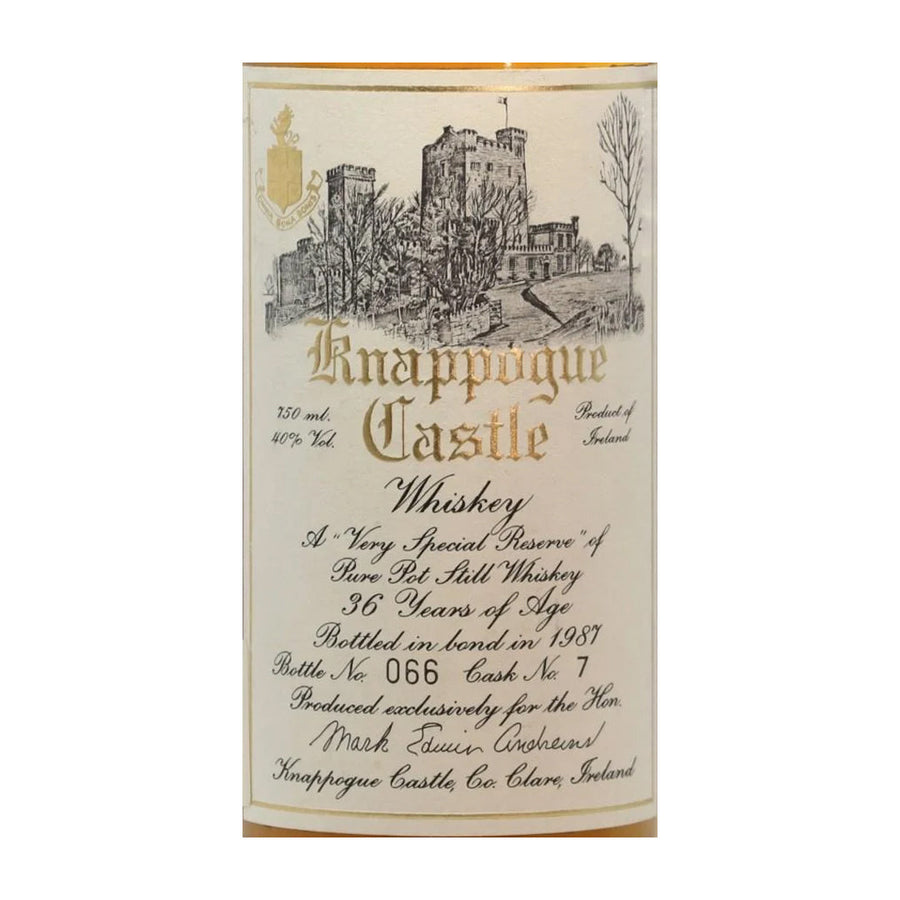 Knappogue Castle 36 Year Old Single Malt Irish Whiskey Irish whiskey Knappogue Castle