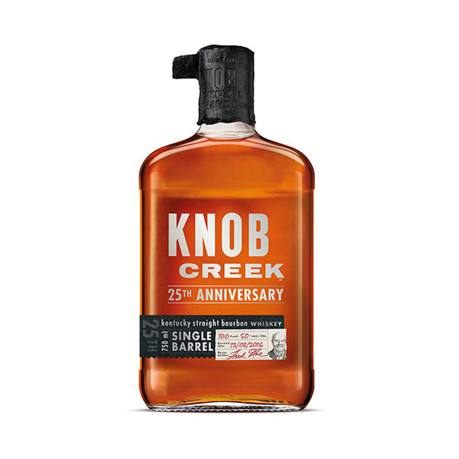Knob Creek 25th Anniversary Kentucky Straight Bourbon Whiskey Straight Bourbon Whiskey Knob Creek