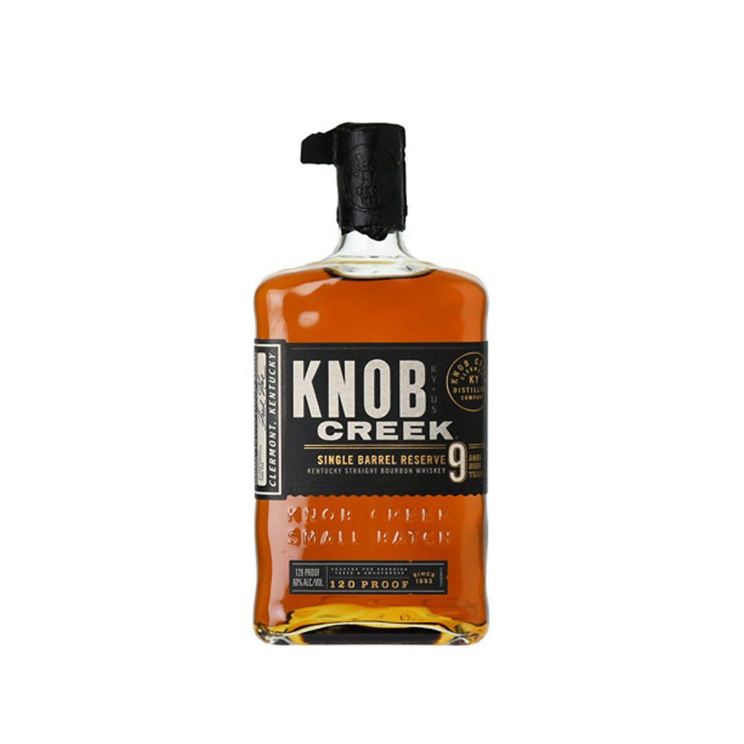 Knob Creek 9 Year Single Barrel Reserve 120 Proof Kentucky Straight Bourbon Whiskey Knob Creek