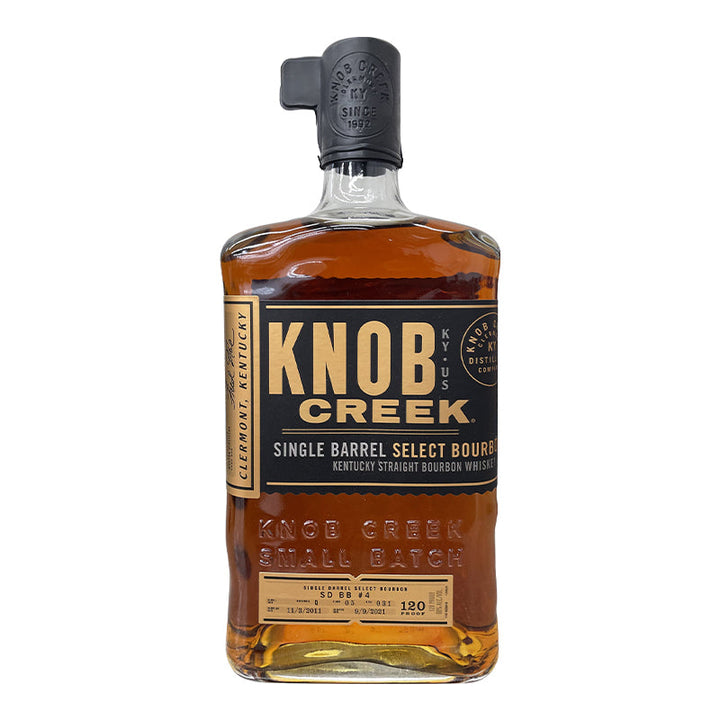 Knob Creek "SDBB" Single Barrel Select Bourbon #4 Bourbon Whiskey Knob Creek