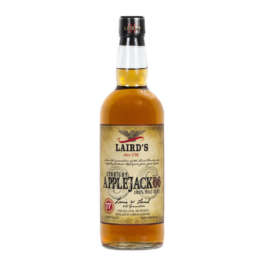 Laird’s Straight Applejack Brandy 86 Proof Brandy Laird’s