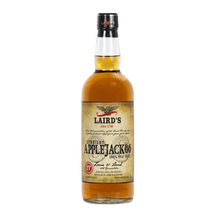 Laird’s Straight Applejack Brandy 86 Proof Brandy Laird’s