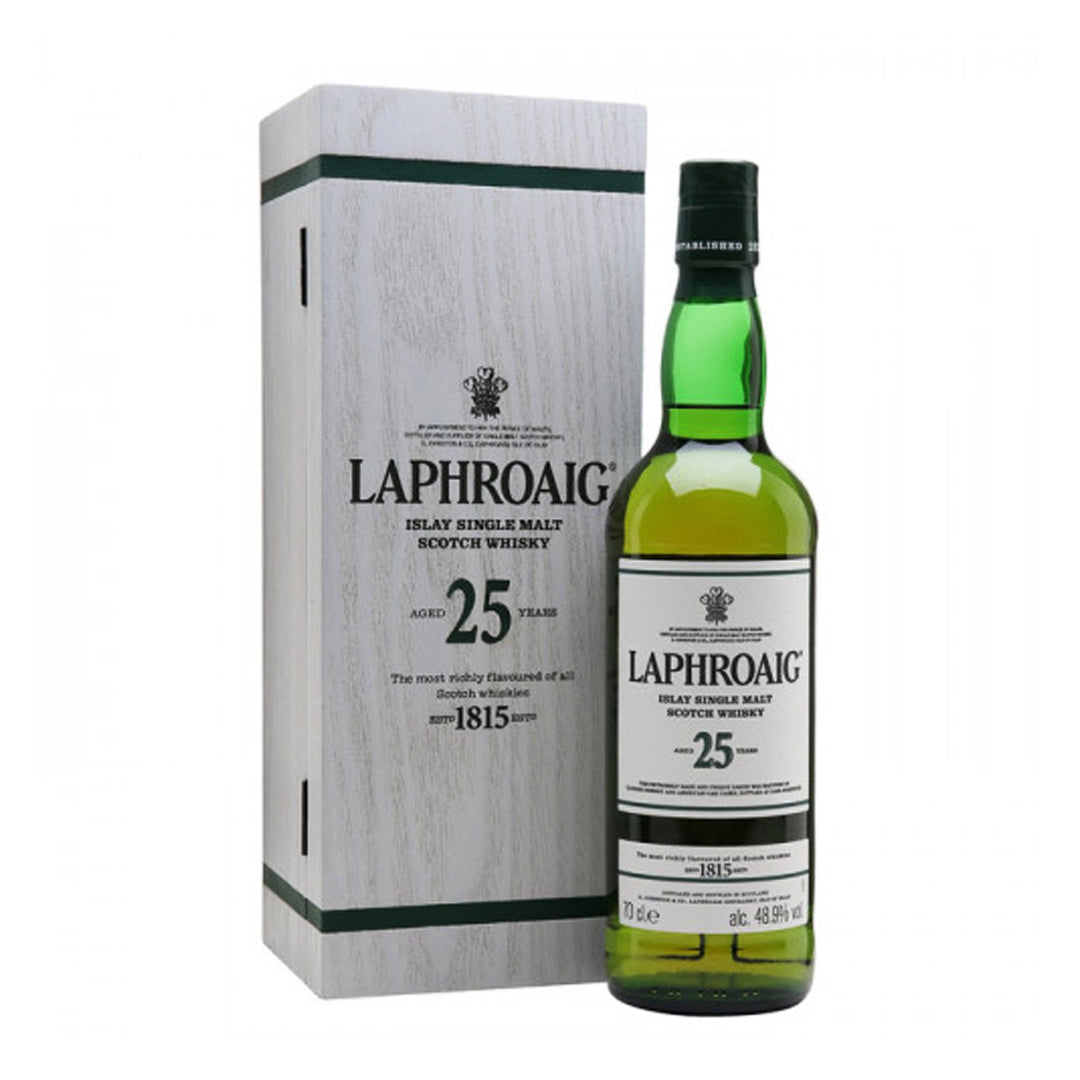 Laphroaig 25 Year Old Scotch Whisky Laphroaig
