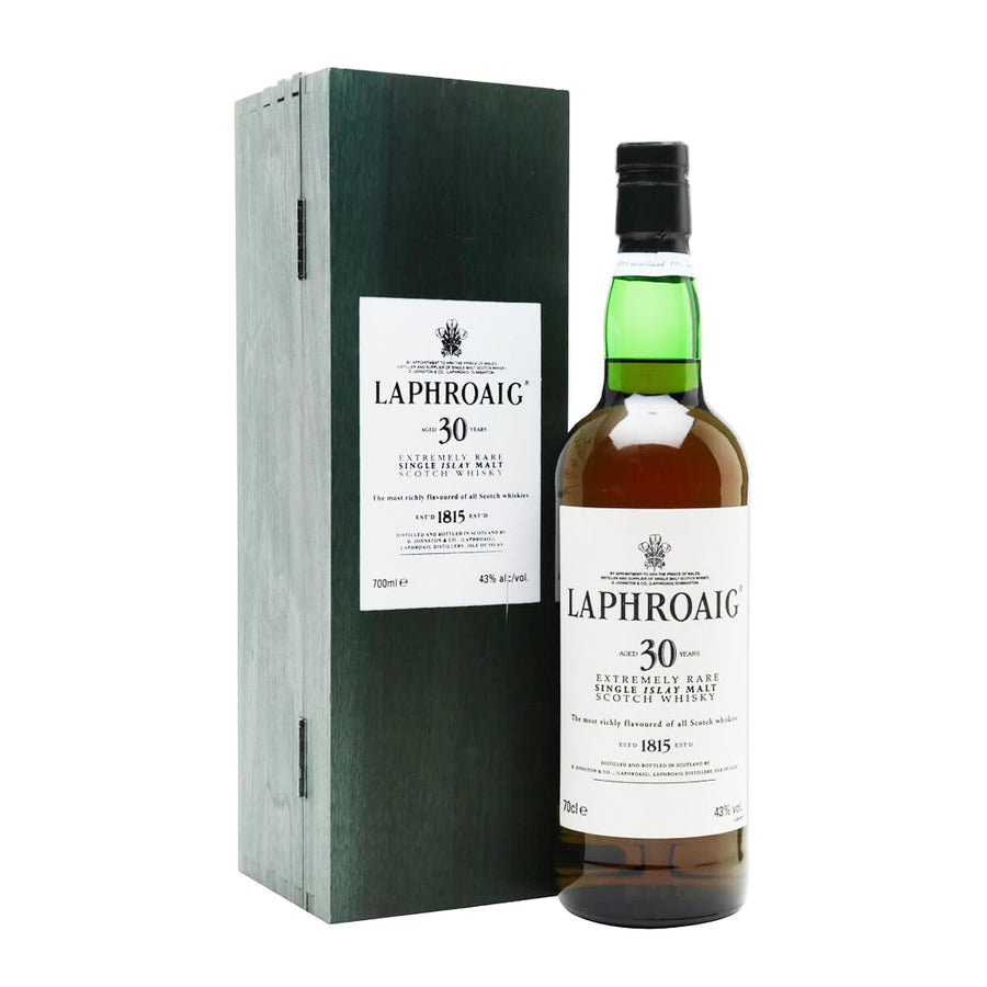 Laphroaig 30 Year Old Extremely Rare Single Islay Malt Scotch Whisky Scotch Whisky Laphroaig