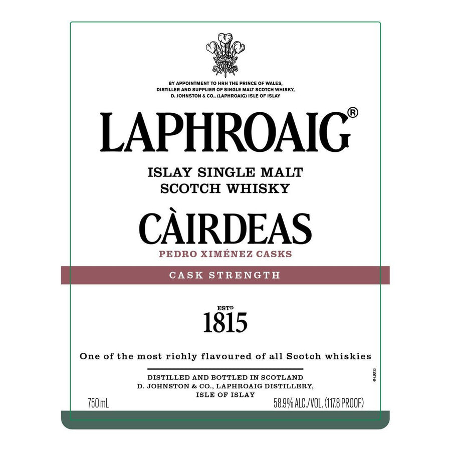 Laphroaig Cairdeas Pedro Ximenez Cask Strength Islay Single Malt Laphroaig