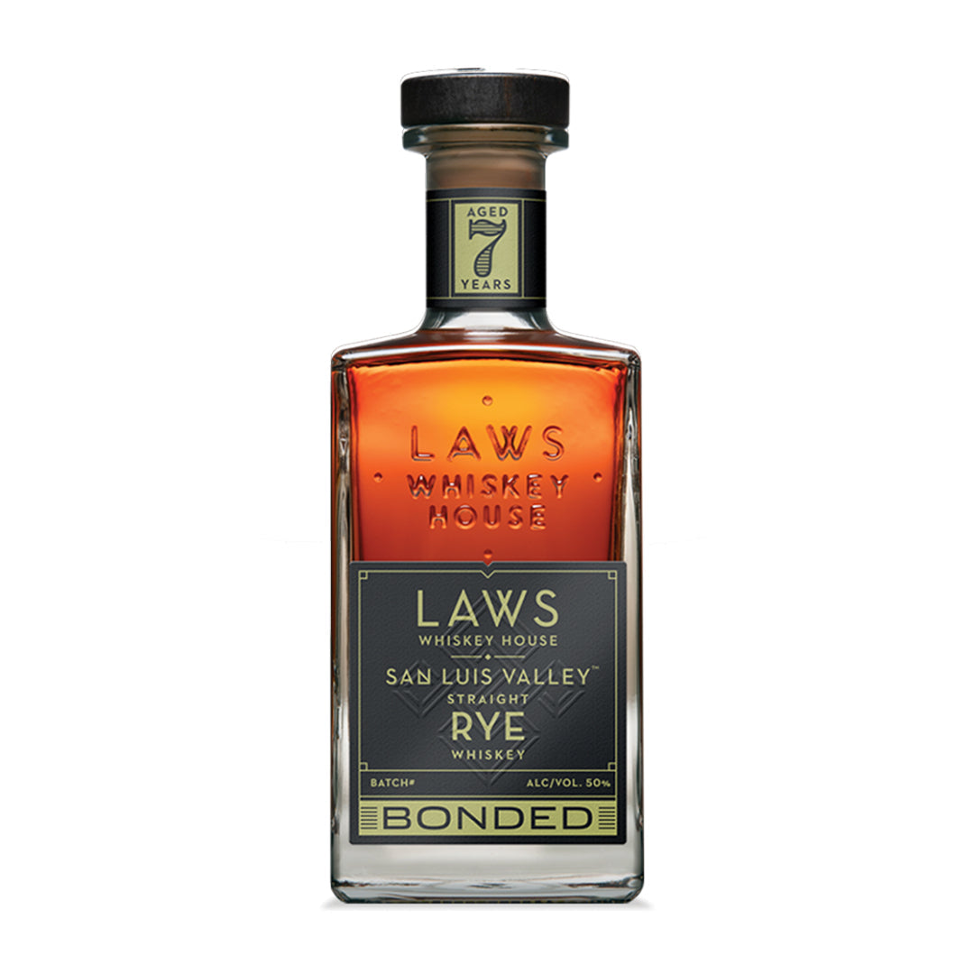 Laws Whiskey San Luis Valley Rye 7 Year Old Bonded Straight Rye Whiskey Laws Whiskey House