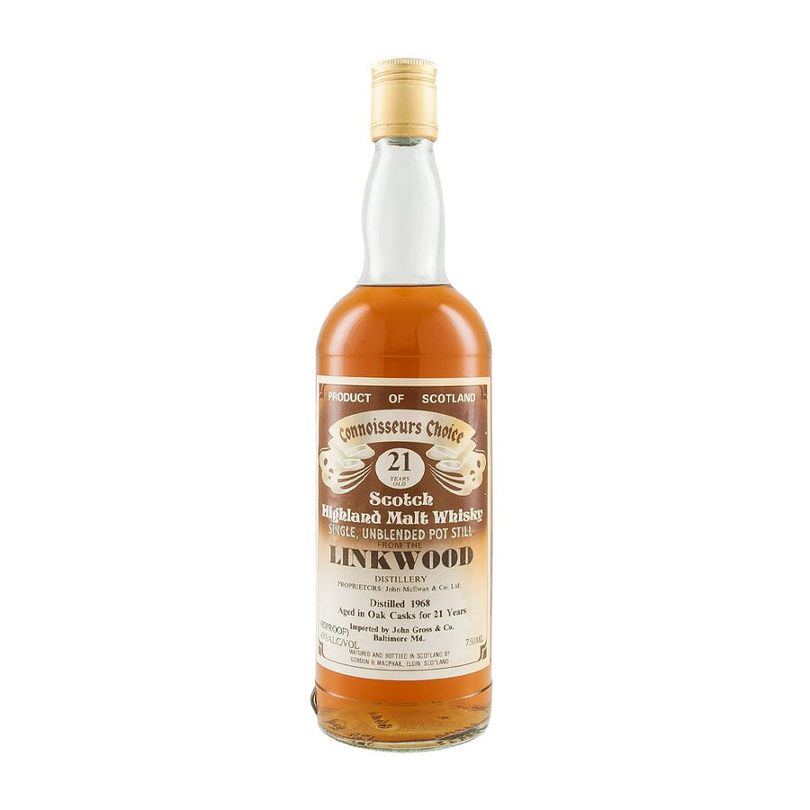 Linkwood Gordon & MacPhail Connoisseurs Choice 21 Year Old 40.0 abv 1968 Scotch Whisky Linkwood Distillery
