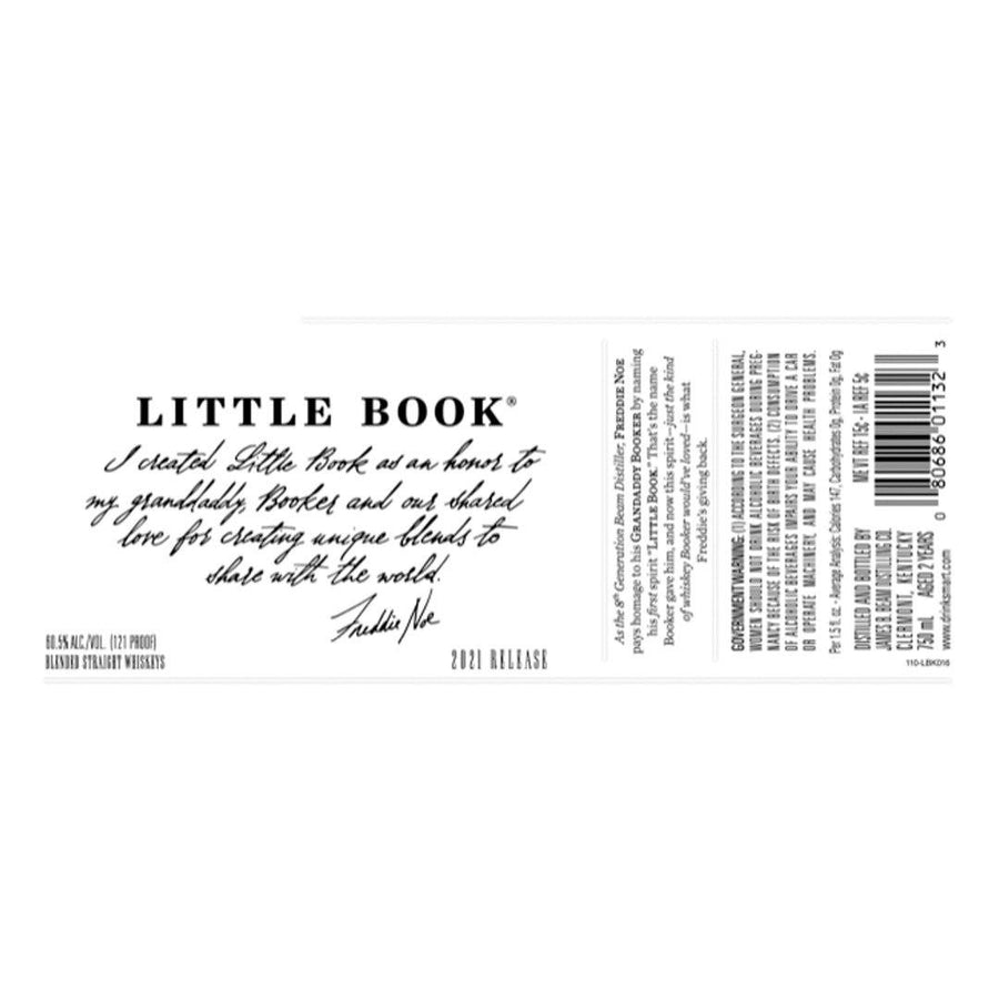 Little Book 2021 Release Blended Straight Whiskey Little Book