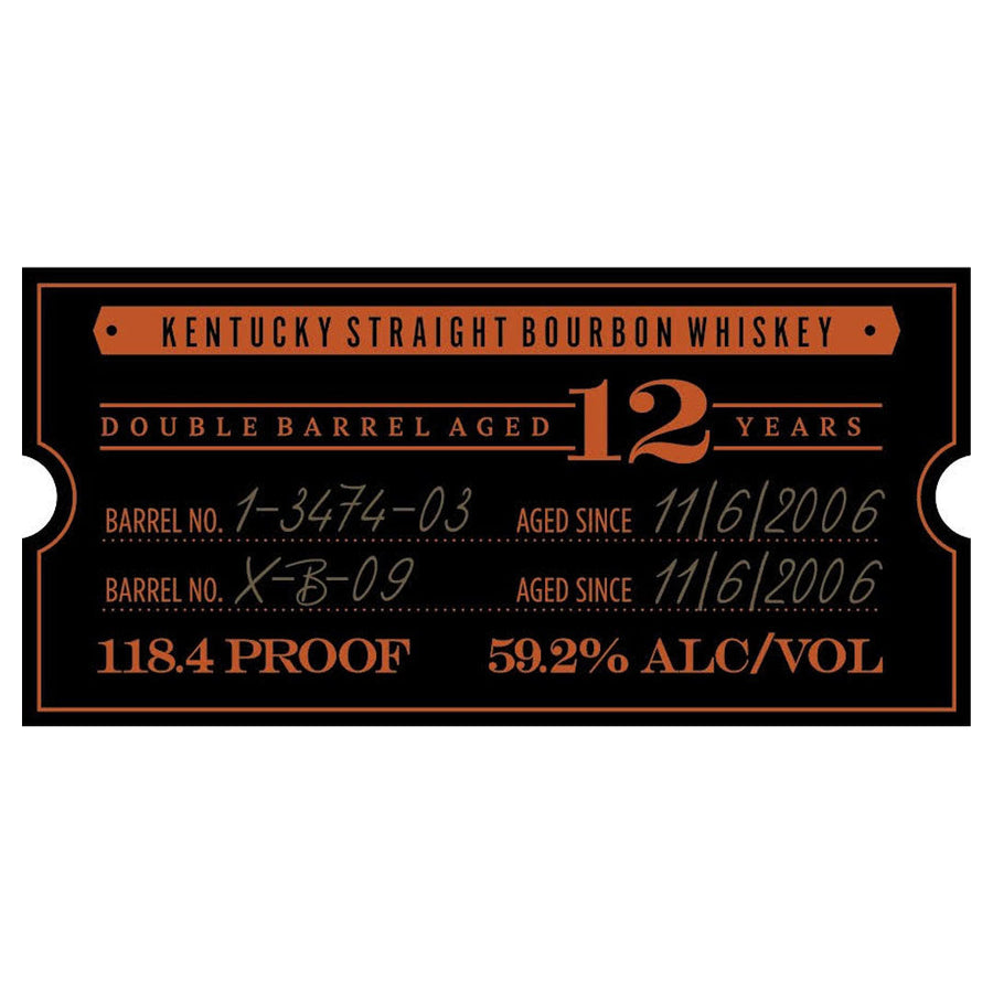 Lux Row Distillers 12 Year Old Double Barreled Bourbon Kentucky Straight Rye Whiskey Lux Row Distillers