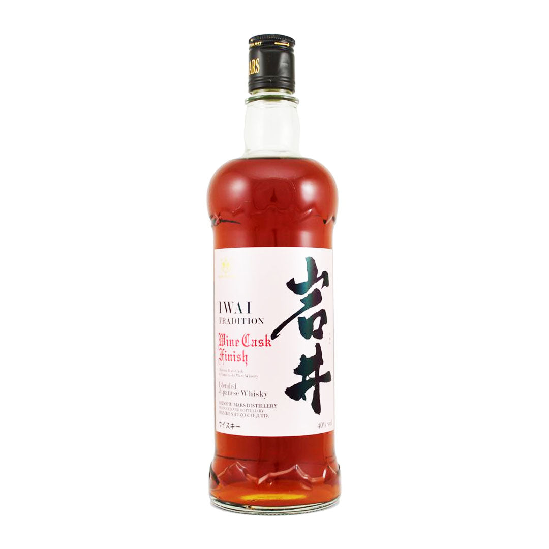 Mars Iwai Tradition Whisky Wine Cask Finish Japanese Whiskey Mars Iwai