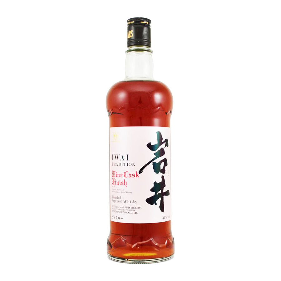 Mars Iwai Tradition Whisky Wine Cask Finish Japanese Whiskey Mars Iwai