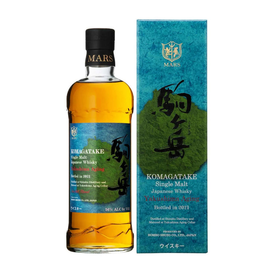 Mars Komagatake 2021 Yakushima Aging Single Malt Japanese Whisky Japanese Whisky Mars