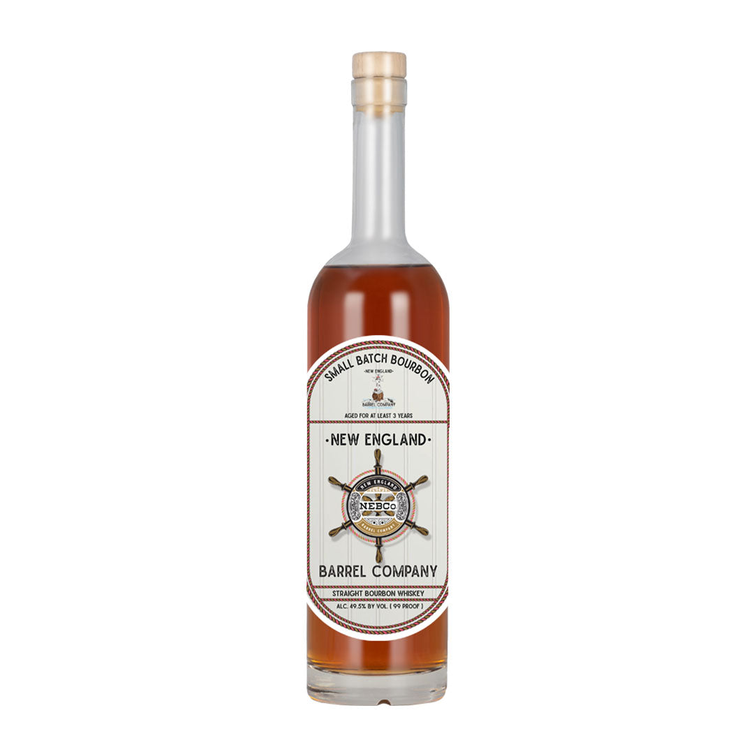 New England Barrel Co Small Batch Bourbon 49.5% Straight Bourbon Whiskey New England Barrel Co.