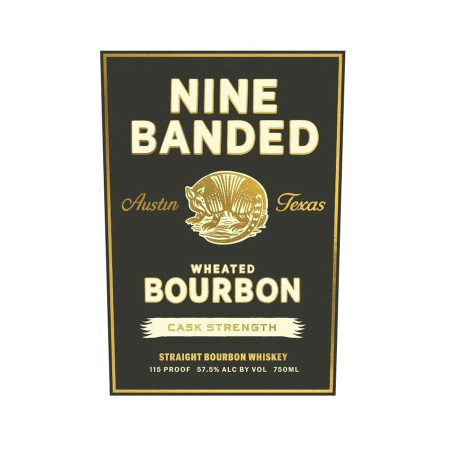 Nine Banded Wheated Bourbon Cask Strength Straight Bourbon Whiskey Nine Banded Whiskey