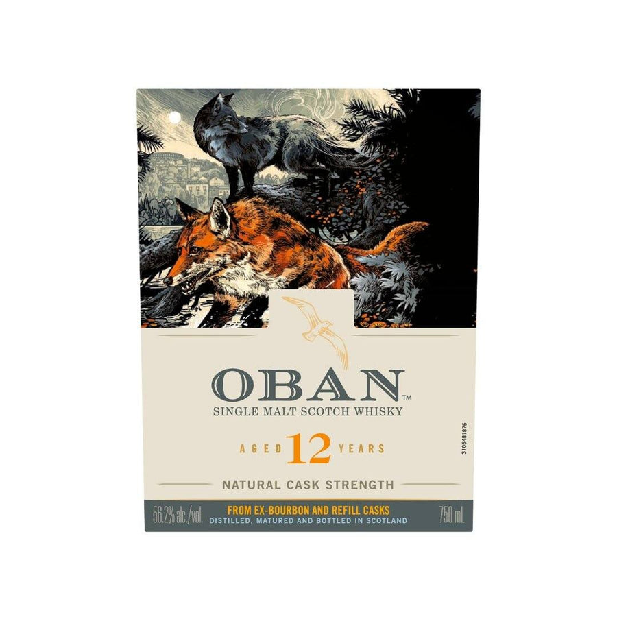 Oban 12 Years Old Cask Strength Scotch Whisky Oban