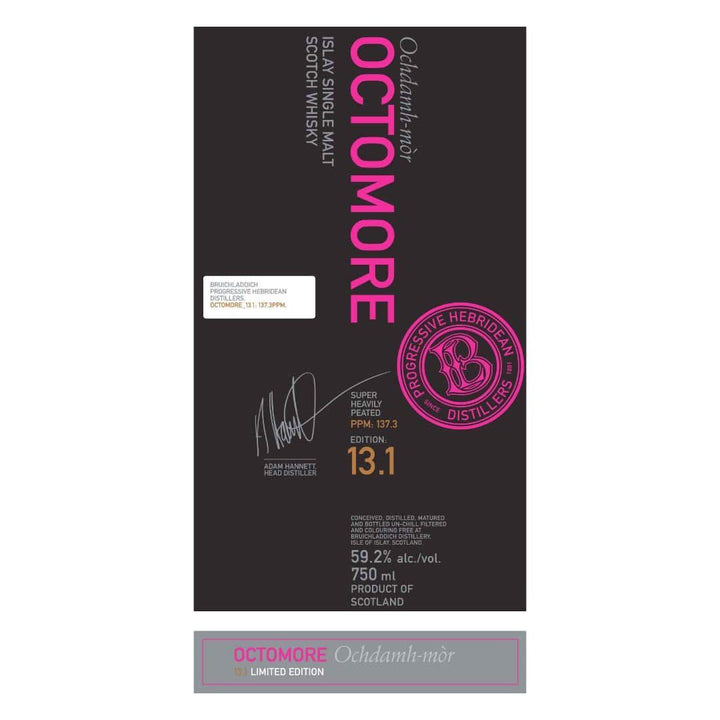 Octomore 13.1 Edition Scotch Whisky Octomore