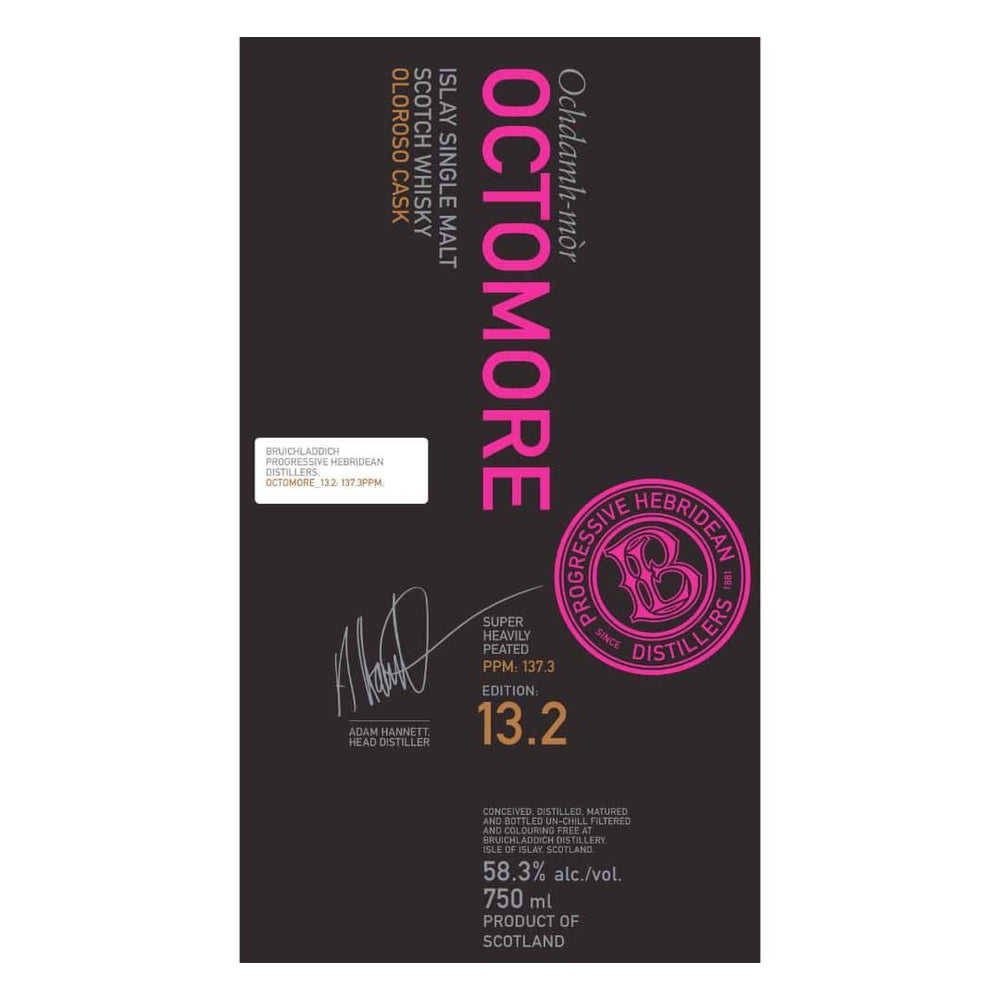 Octomore 13.2 Edition Scotch Whisky Octomore