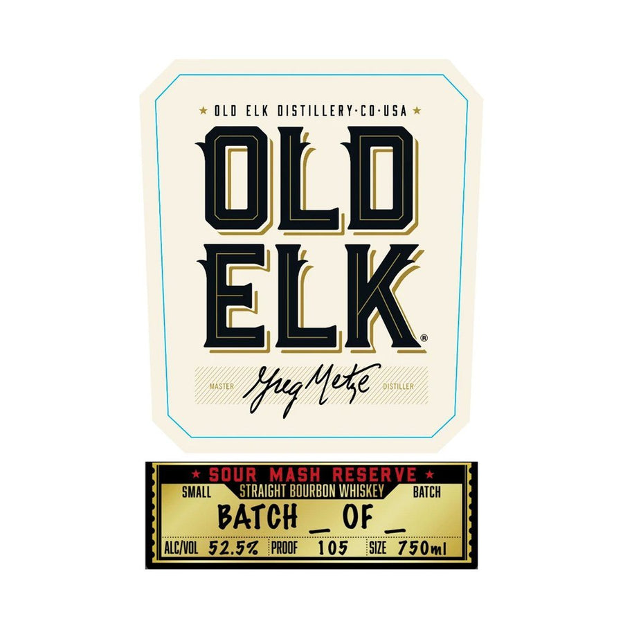 Old Elk Sour Mash Reserve Straight Bourbon Whiskey Old Elk Bourbon