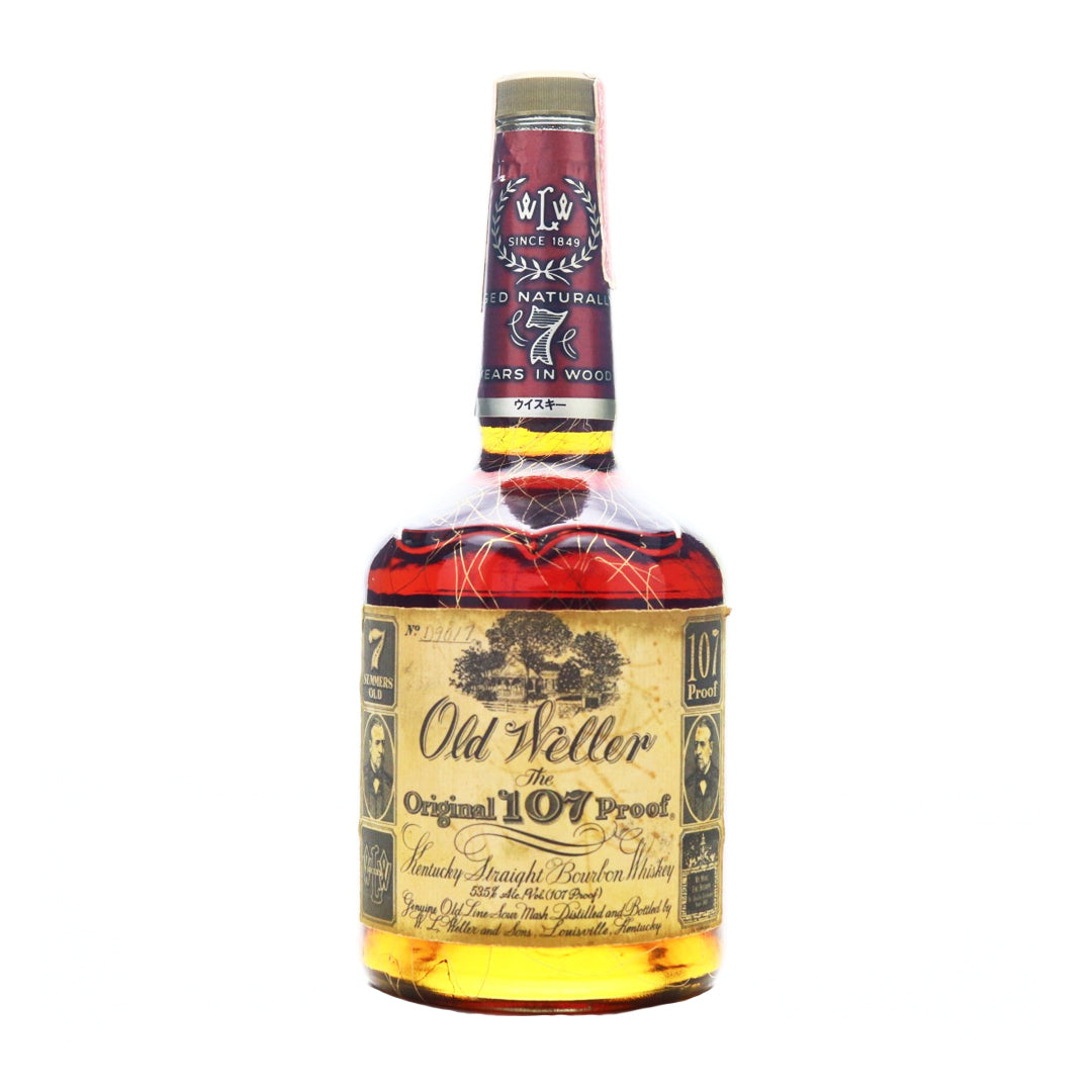 Old Weller Antique The Original 7 Year Old 107 Proof Kentucky Straight Bourbon Whiskey Old Weller