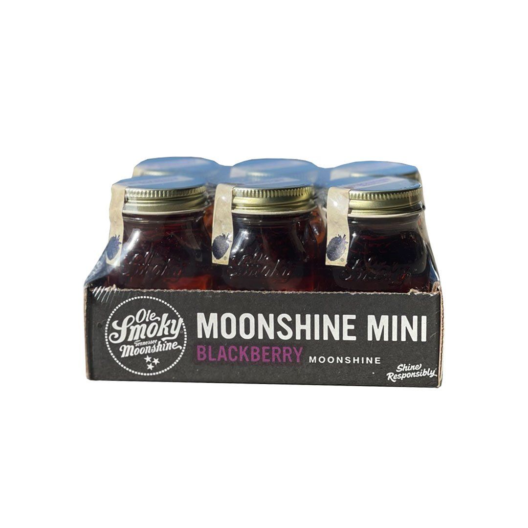 Ole Smoky Blackberry Moonshine Mini 50ml 6pk Moonshine Ole Smoky