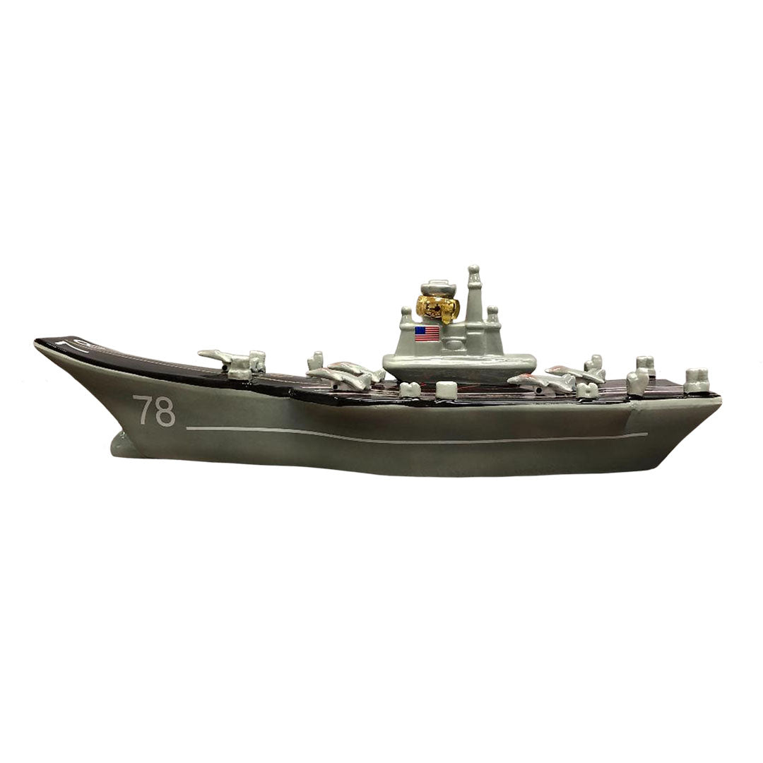 Open Seas Aircraft Carrier Ceramic Bourbon 1.75ml Bourbon Whiskey Open Seas
