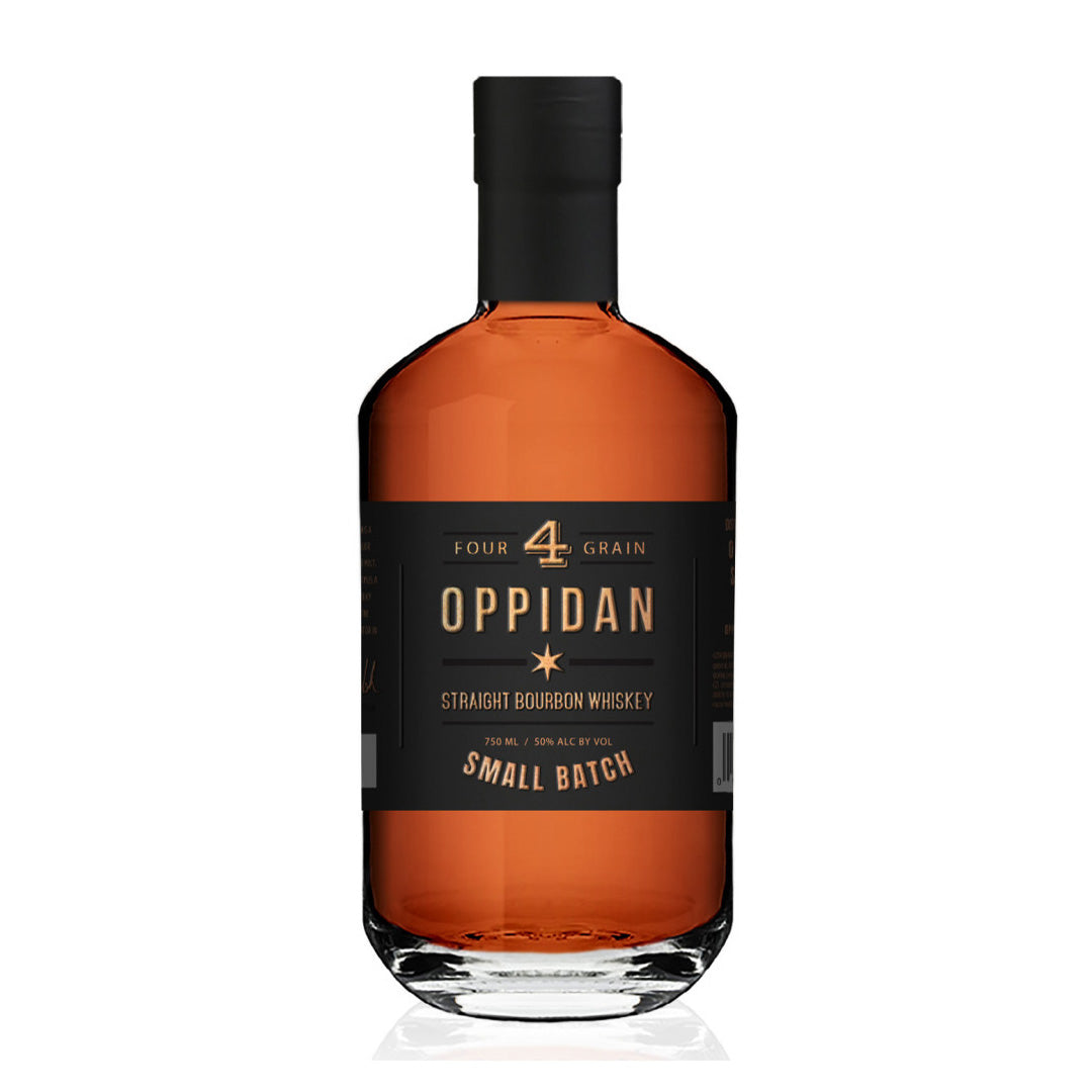 Oppidan Small Batch Four Grain Straight Bourbon Whiskey Straight Bourbon Whiskey Oppidan Spirits
