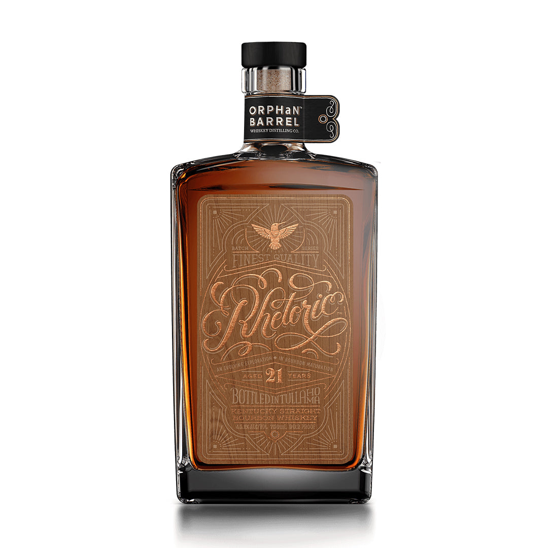 Orphan Barrel 21 Year Old Rhetoric Kentucky Straight Bourbon Whiskey Kentucky Straight Bourbon Whiskey Orphan Barrel