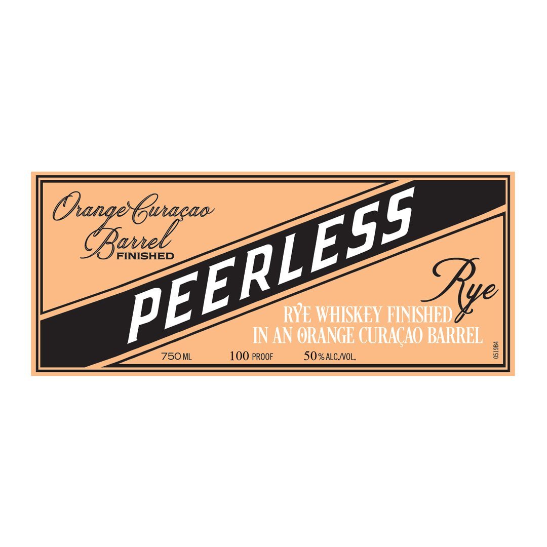 Peerless Rye Finished In A Orange Curacao Barrel Rye Whiskey Peerless