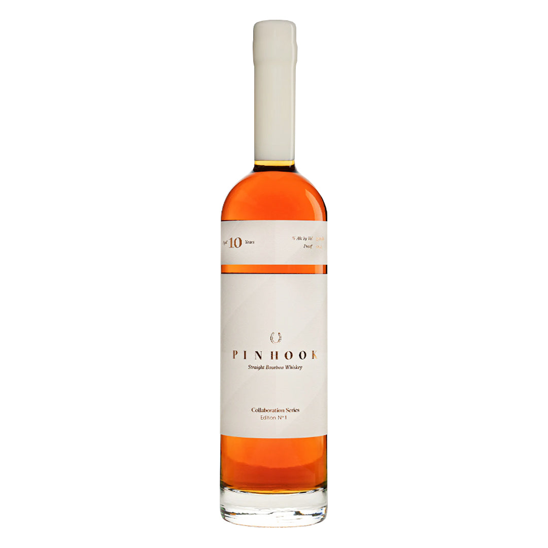 Pinhook Straight Bourbon Whiskey 10 Year Old Collaboration Series Edition No. 1 Straight Bourbon Whiskey Pinhook Bourbon