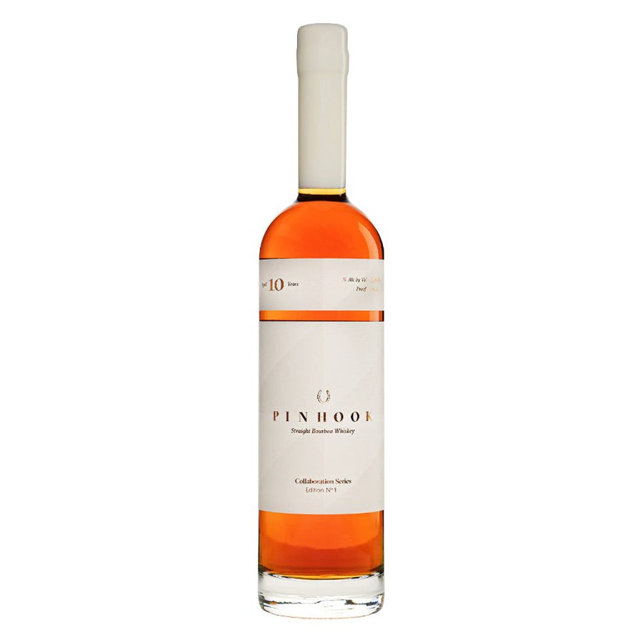 Pinhook Straight Bourbon Whiskey 10 Year Old Collaboration Series Edition No. 1 Straight Bourbon Whiskey Pinhook Bourbon