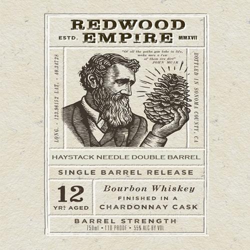 Redwood Empire 12 Year Chardonnay Cask Finish SDBB Private Selection Bourbon Redwood Empire Whiskey