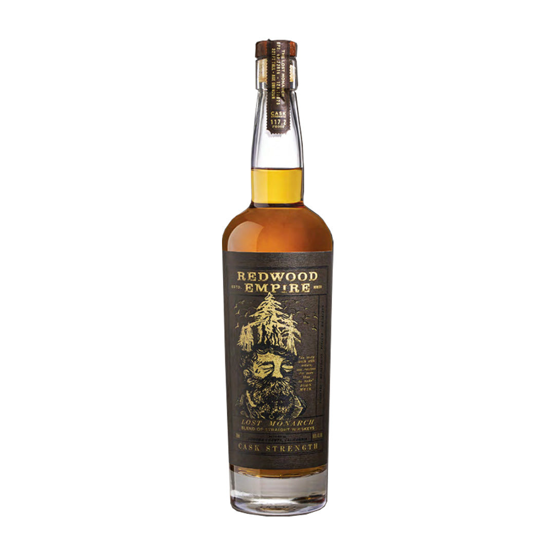 Redwood Empire Lost Monarch American Whiskey Cask Strength American Whiskey Redwood Empire Whiskey