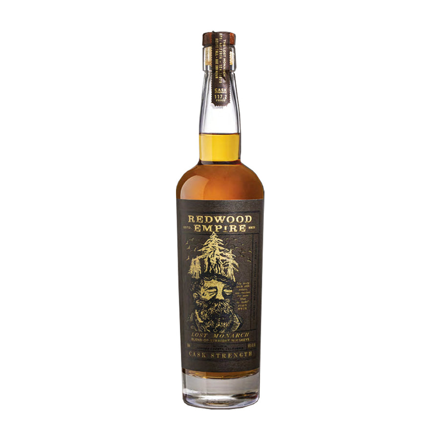 Redwood Empire Lost Monarch American Whiskey Cask Strength American Whiskey Redwood Empire Whiskey