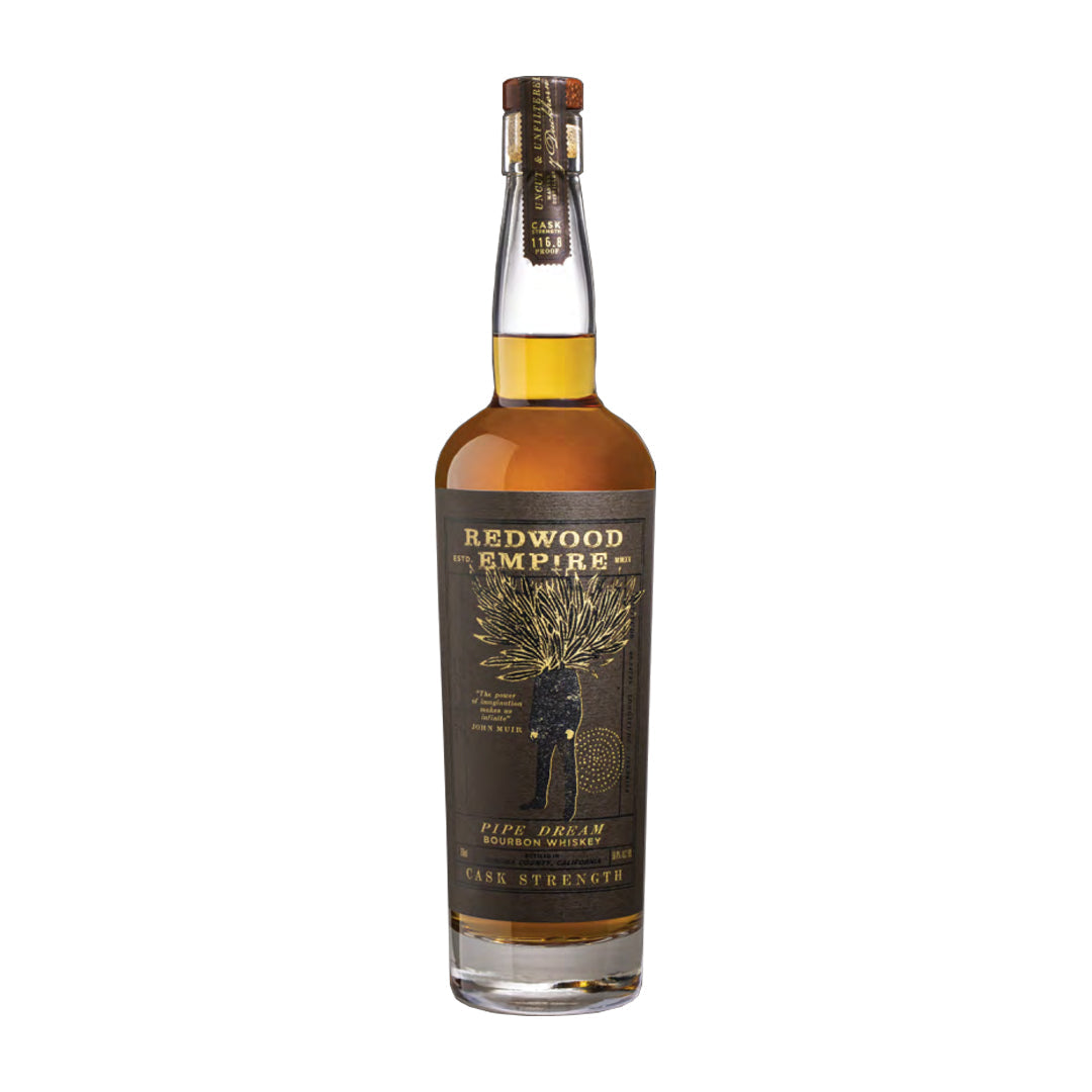 Redwood Empire Pipe Dream Bourbon Cask Strength Bourbon Whiskey Redwood Empire Whiskey