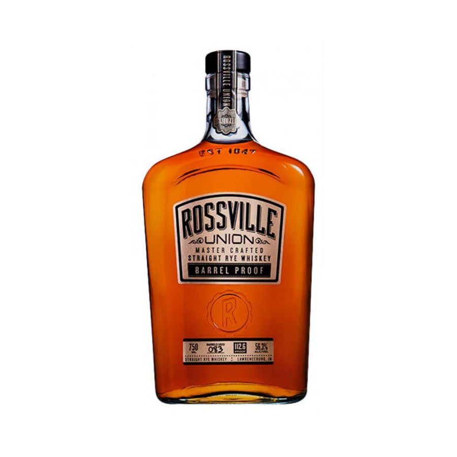Rossville Union Straight Rye Barrel Proof Straight Rye Whiskey Rossville Union