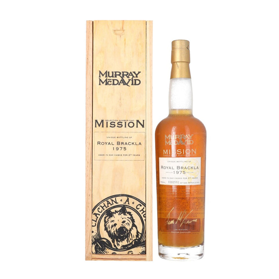 Royal Brackla 1975 Murray McDavid 27 Year Old Mission Scotch Whisky Royal Brackla Distillery