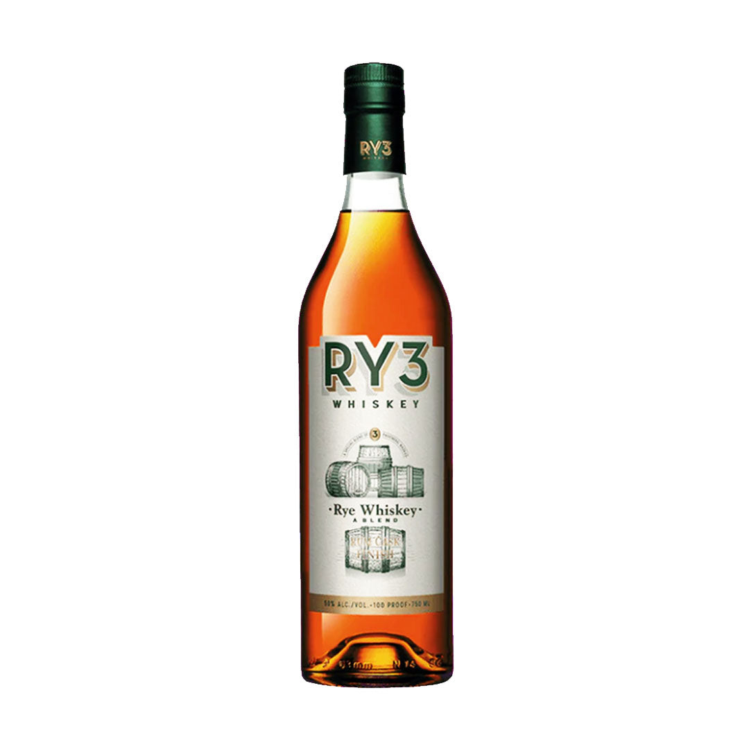 Ry3 Whiskey Rum Cask Finish Rye Whiskey Ry3 Whiskey