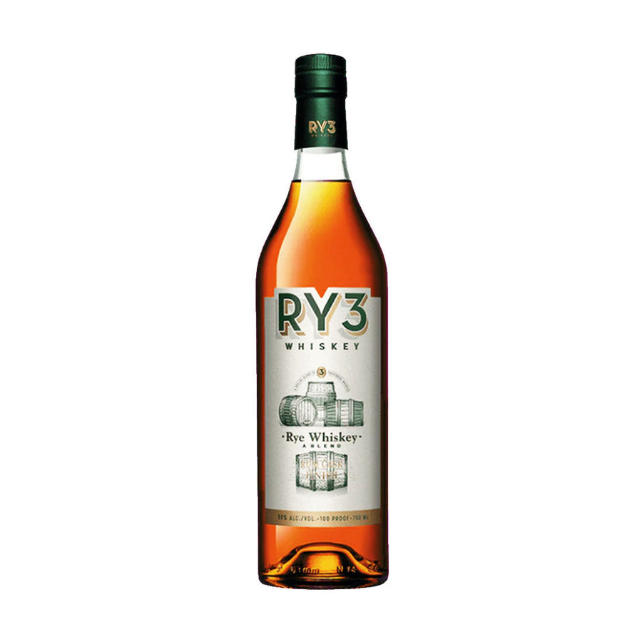 Ry3 Whiskey Rum Cask Finish Rye Whiskey Ry3 Whiskey