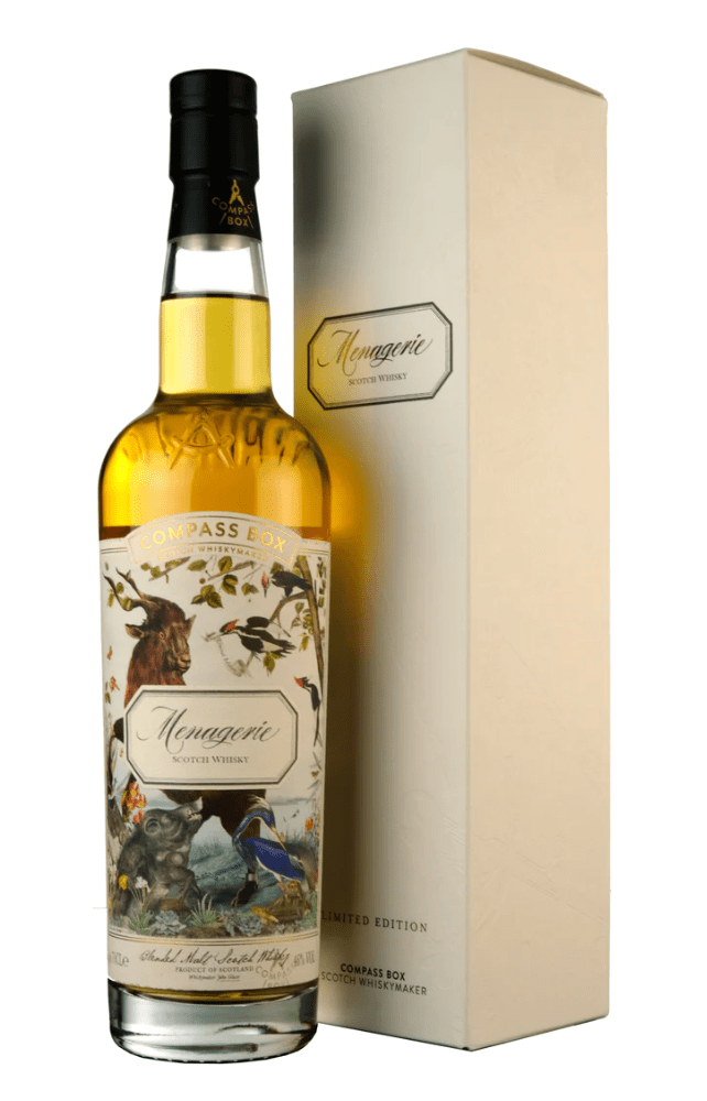 Compass Box Menagerie Scotch Whisky Scotch Whiskey Compass Box